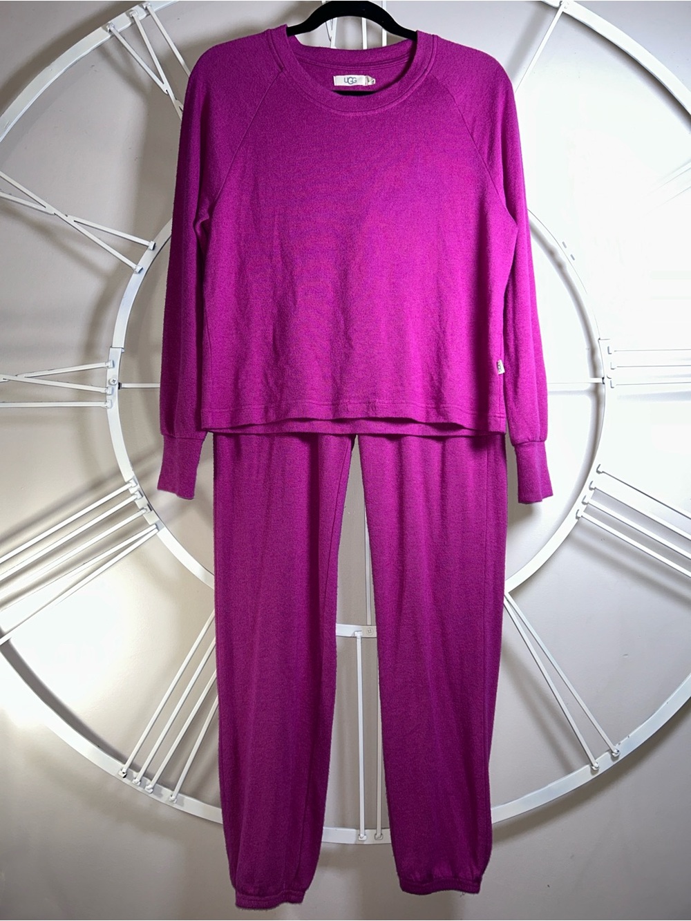 UGG Gable Women's Fuchsia Thermal Pajama Set